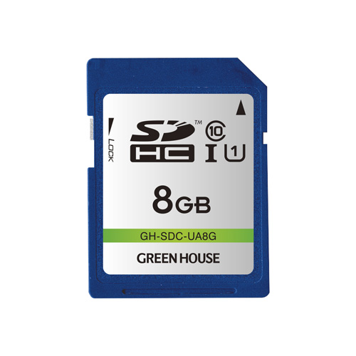 GH　SDHCカード UHS-I U1 クラス10 8GB