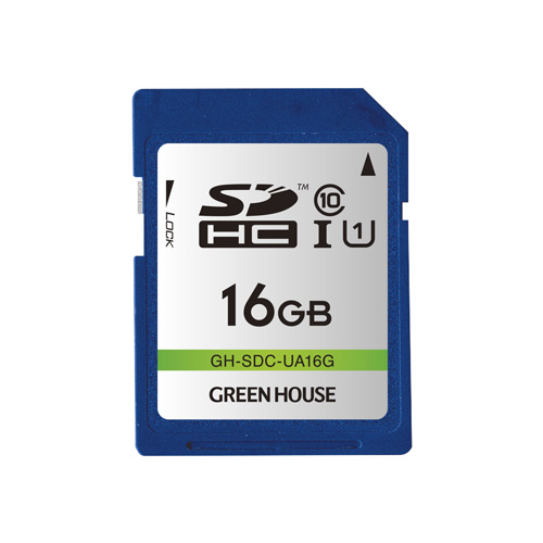 GH　SDHCカード UHS-I U1 クラス10 16GB