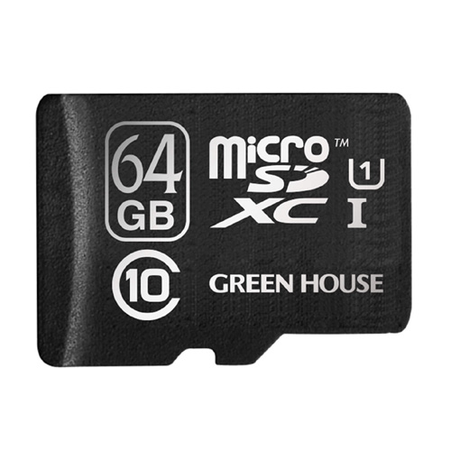 GH GH-SDM-B64G microSDXC Class10 64GB【数量限定】