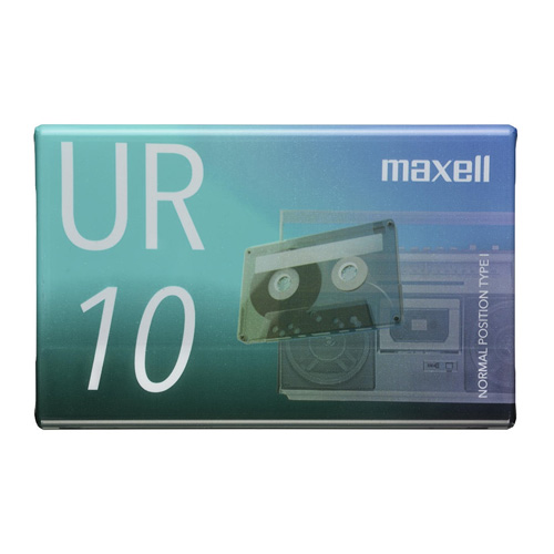マクセル　カセットテープ　10分用1本　UR-10N【受発注商品】