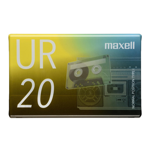 マクセル　カセットテープ　20分用1本　UR-20N【受発注商品】