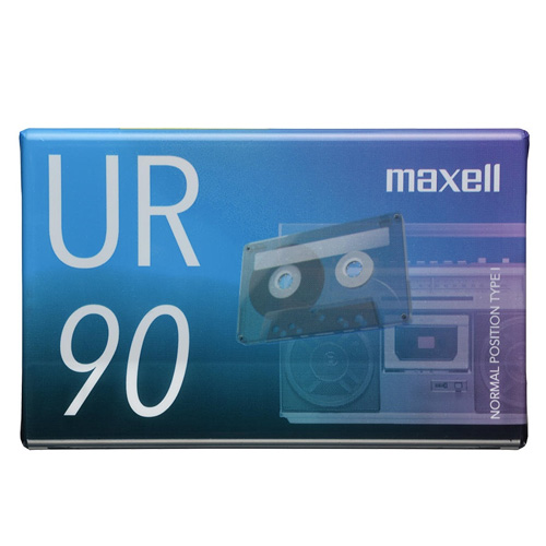 マクセル　カセットテープ　90分用1本　UR-90N【受発注商品】