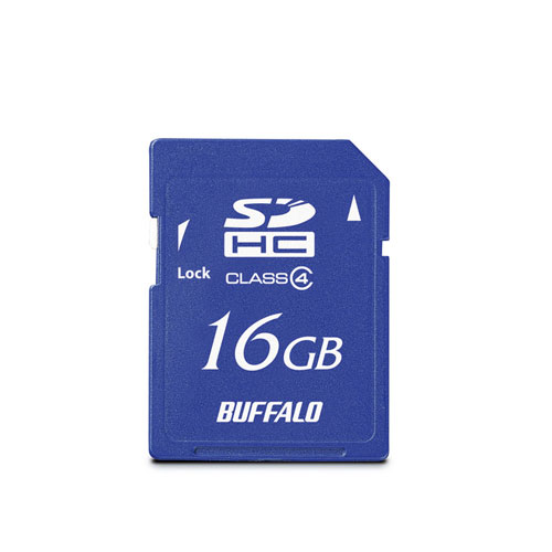 BUFFALO Class4 SDHCカード 16GB
