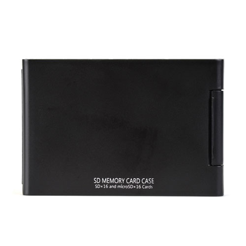 ケンコー　SDメモリーカードケースAS 16枚収納 ASSD16BK　ブラック【受発注商品】