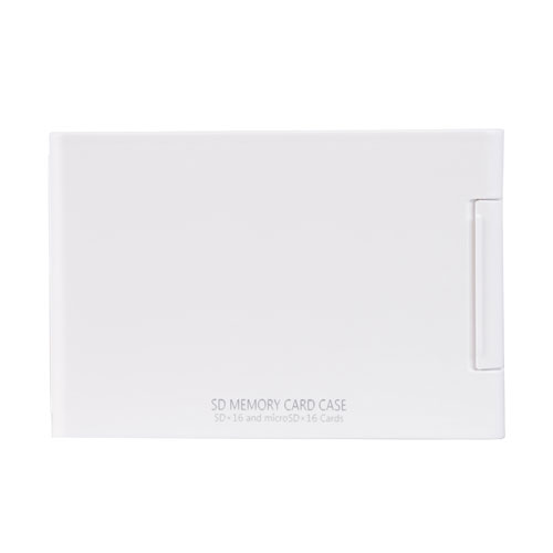 ケンコー　SDメモリーカードケースAS 16枚収納 ASSD16WH　ホワイト【受発注商品】