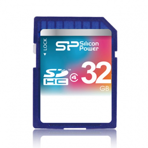シリコンパワー SHCD 32GB class4 SP032GBSDH004V10【在庫限・特価】