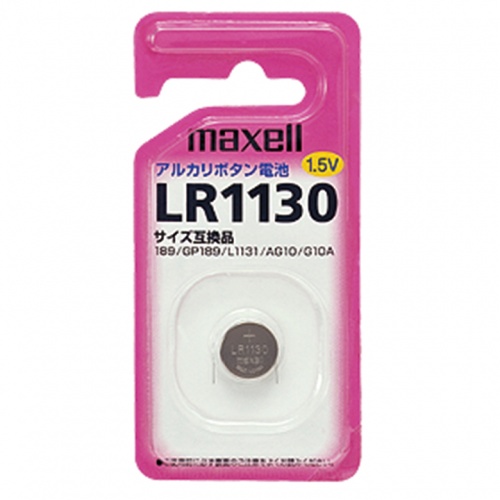 マクセル アルカリボタン電池 LR-1130