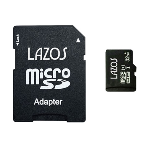 Lazos　microSDHCカード　32GB Class10 L-B32MSD10-U1