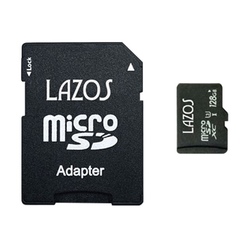 Lazos microSDXC　128GB Class10 L-128MSD10-U3